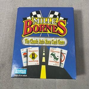Mille Bornes Classic Auto Race Card Game 1998 Parker Brothers New